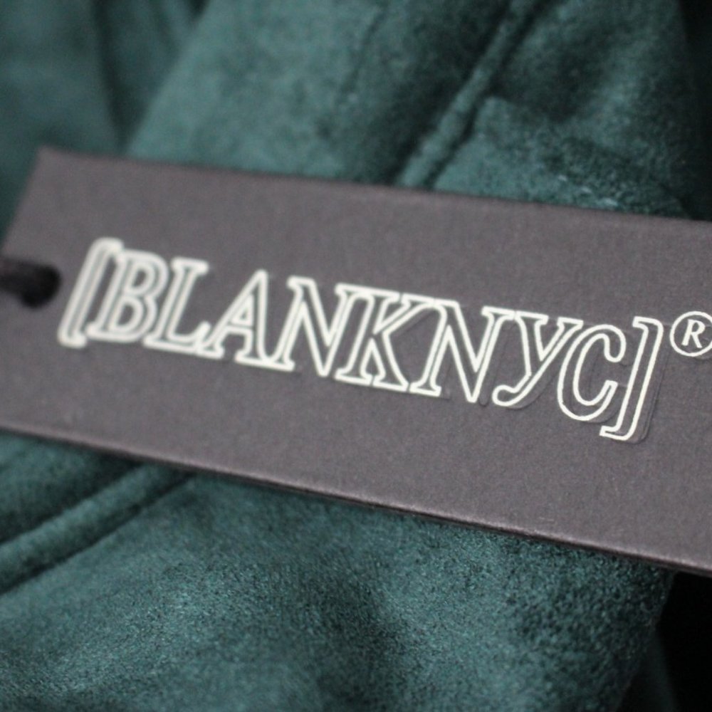 NWT Blank NYC The Seven Seas Faux Suede Ankle Crop Pants Size 25 - Picture 7 of 8